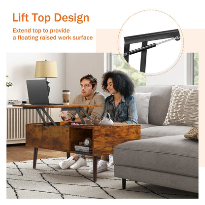 Lift Top Coffee Tables For Living Room, 39.37"x19.7" Desk.