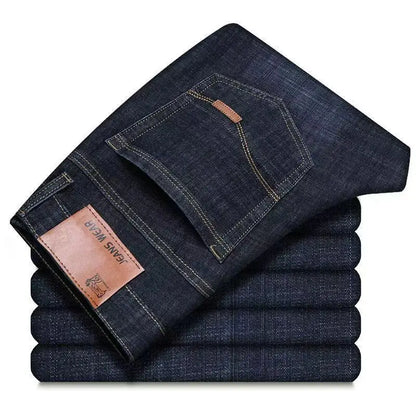 Men's Soft Straight Denim Pants 2025 Autumn Classic