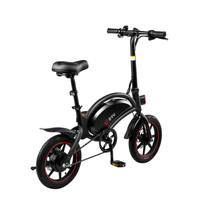 D3F Adult e-bike 250W, 36V10AH Battery, Electric Bike 14 Inch Tire Folding E-bike.