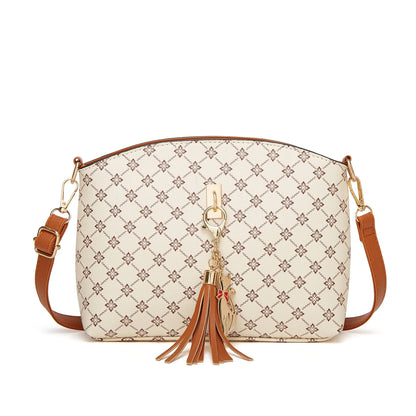 New Fashionable High-End Texture Women's Bag | European & American Style Single Shoulder & Crossbody Handbag (Portable Satchel)