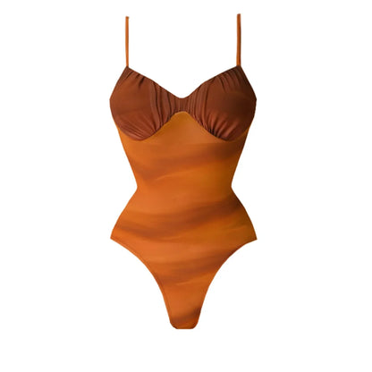 Push Up One Piece Swimsuit With Cover Up Sexy Swimwear Women 2026,Sliming Bodysuit Beachwear.