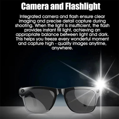Xiaomi 8K HDSmart Glasses AI GPT, Camera, Bluetooth Call, 260Mah Battery, Voice Assistant ,Translate, office, Identify Objects.