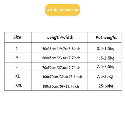 Dog Urine Pads Washable Reusable Anti Slip Pet Pee Pad.