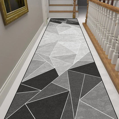 VIKAMA Nordic Simple Geometric Long Strip Carpet, Corridor Entrance Carpet, Staircase Corridor Carpet, Home Decoration.