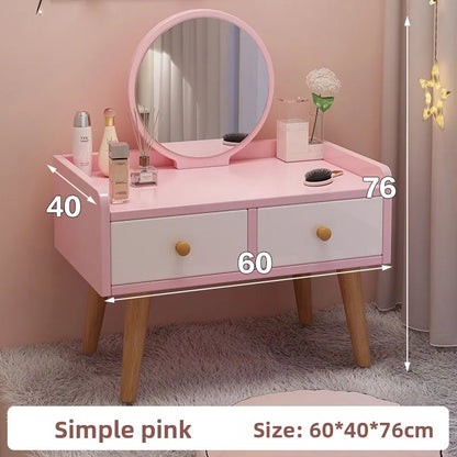bay window dressing table makeup  cabinet