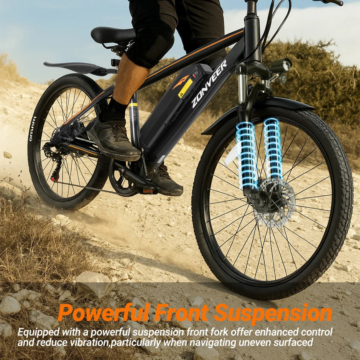 【1 Year Warranty】M26 Electric Bicycle,1000W Peak Moto, 360WH Lithium Battery 26 Inch E-bike UL2849.