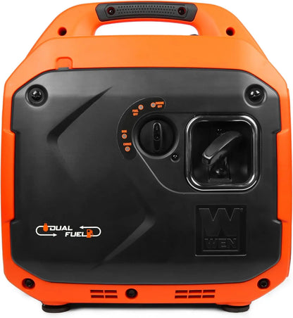 Quiet and Lightweight 3600-Watt Dual Fuel, RV-Ready Portable Inverter Generator, with Fuel Shut Off, and CO Watchdog (DF360iX).