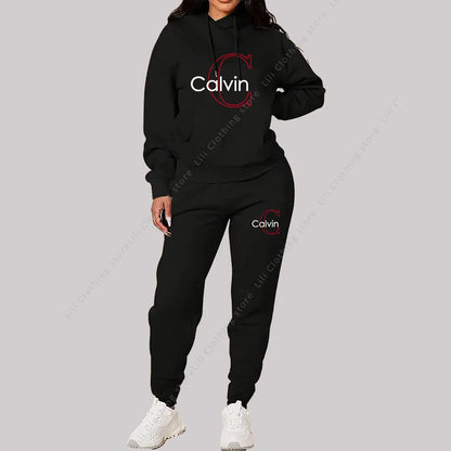 2025 New Ladies Aesthetic Designer Clothes, Trend Sportswear, Hoodies, Sweatpants, 2 piece Outfits.