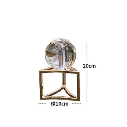 Crystal Ball Decoration  Living Room Wine Cabinet  Decoration