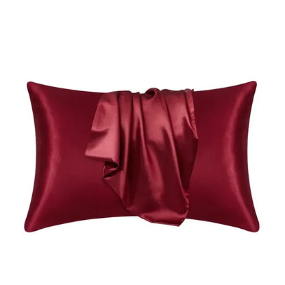 100% Silk Pillowcase  Silky Satin Comfortable Pillow Covers.