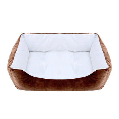 Bed for Dog, Cat, Pet  Plush Kennel, Medium, Small Dog Sofa Bed Cushion, Pet Calming Dog Bed .