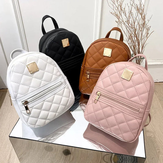 Embroidered backpack 2021 women's bags girls backpack.