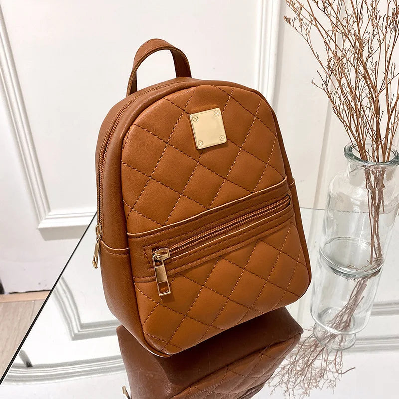 Embroidered backpack 2021 women's bags girls backpack.