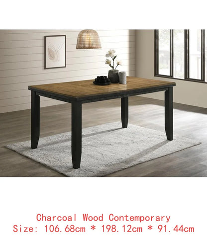 Bennox 5 Piece Counter Height Dining Set, Includes Table & 4 Barstools, Brown