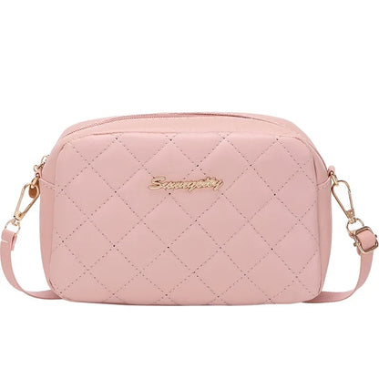 Fashion Wave Pattern Women's Shoulder Bag | Solid Color Crossbody Bag & PU Leather Wide Strap Purse (Female Handbags)