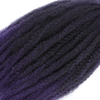 18" Marley Twist Braiding Hair | Crochet Braids | Afro Twist Kinky Hair Extensions | Ombre Colors | 30 Strands/Pack