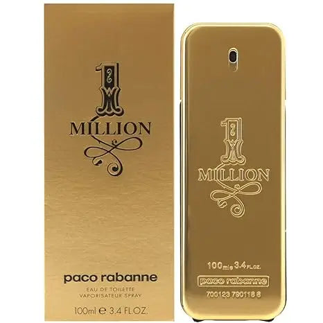 1 Million By Paco Rabanne para hombre Eau De Toilette TESTER 3.4 fl oz 3.4 fl oz.