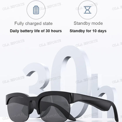 Smart Glasses Men, Women Bluetooth Calling, Music Playback, Outdoor Sports Cycling, UV-proof Sunglasses Smart Audio Glasses.