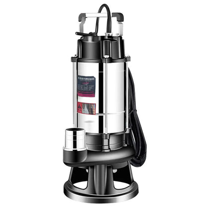Cutting Sewage Pump, 220V Feces Pumping Mud Sewage Pump, Small Household Submersible Pump, Septic Tank Pump.