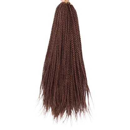 Full Star 30 Strand Pre-Twist Crochet Braids | Senegalese Twist | Ombre