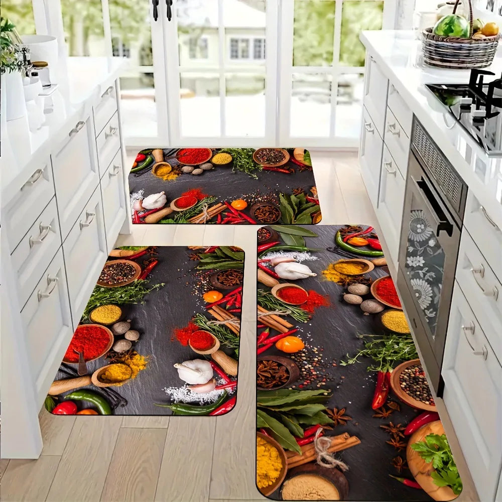 VIKAMA Kitchen Floor Mats, Entrance Door Mats, Laundry Room Long Carpets, Corridor ,Passageway Floor Mats, Home Decorations.