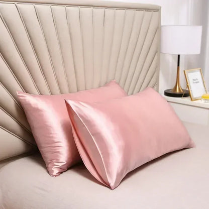 100% Silk Pillowcase  Silky Satin Comfortable Pillow Covers.