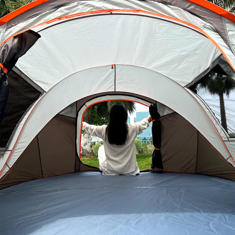 Waterproof Pop-Up Tent for 5-8 People Outdoor Camping Hiking