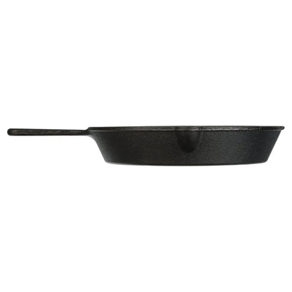 Pre-Seasoned Cast Iron Skillet 10.5 Inch, Heat Distribution Versatile Cooking Nonstick Surface, Campfire Safe Easy Drain Pour.