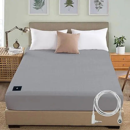 Fitted sheet Organic cotton with Conductive fiber Grounding bed sheet for Nature Wellness
