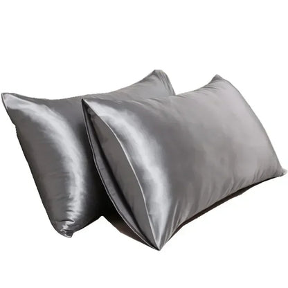 100% Silk Pillowcase  Silky Satin Comfortable Pillow Covers.