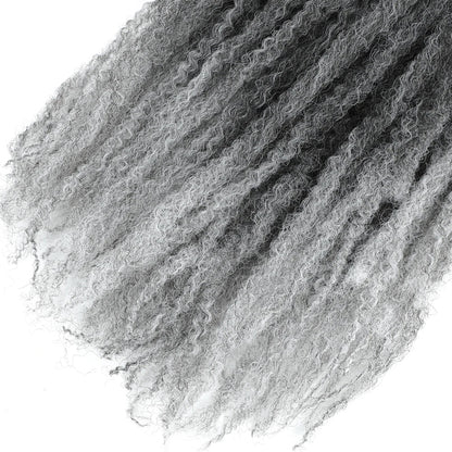 18" Marley Twist Braiding Hair | Crochet Braids | Afro Twist Kinky Hair Extensions | Ombre Colors | 30 Strands/Pack