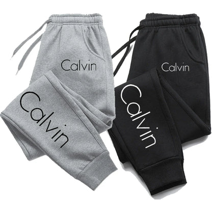 Casual Printed Sports Running Trousers Men Women  Long Pants