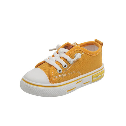 2025 New Children's Canvas Shoes, Fashion Baby Board Shoes, Girls' Breathable Shoes Boys' Casual Shoes.