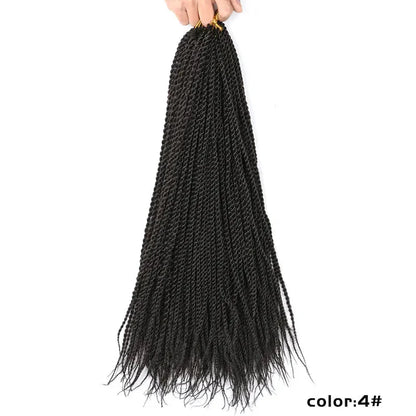 Full Star Senegalese Twist Crochet Braids | 30 Strands/Pack | Ombre Colors