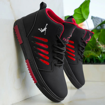 Men casual sports outdoor hiking, trendy fashion street comfortable.