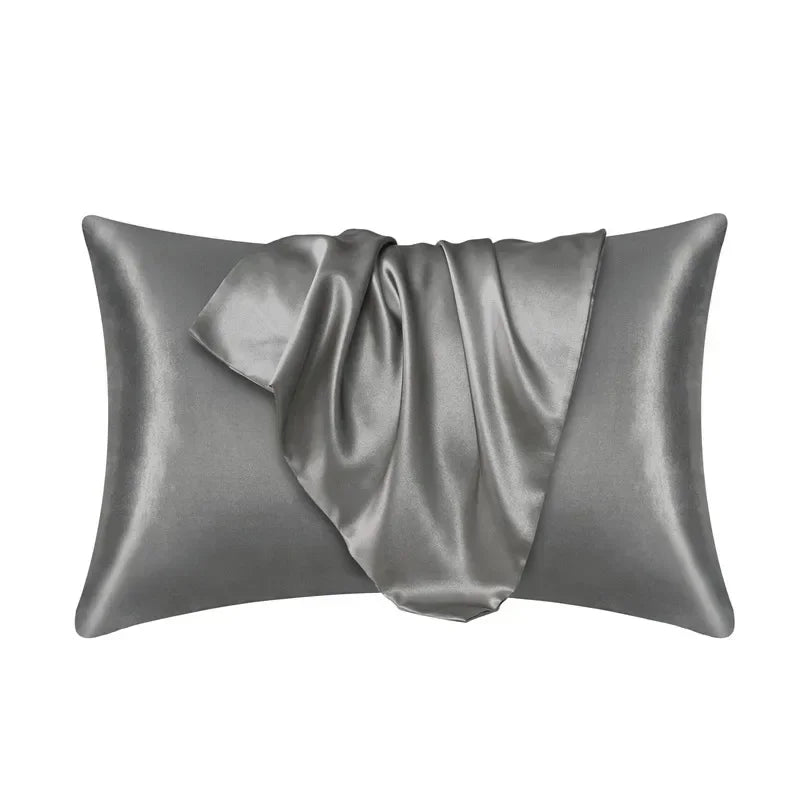 100% Silk Pillowcase  Silky Satin Comfortable Pillow Covers.