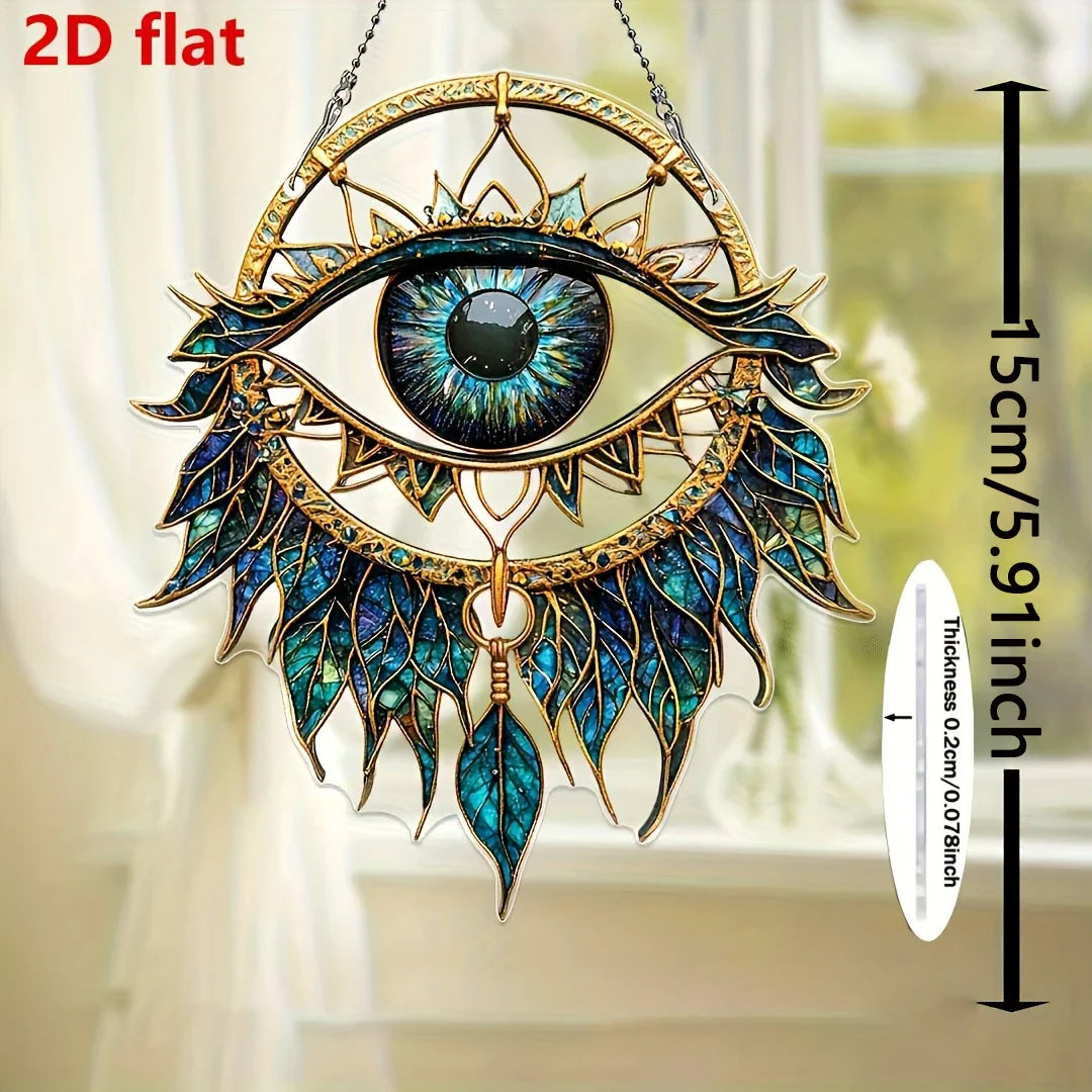 1PcEvil Eyes Hanging Decoration Wind Chime Ornament.