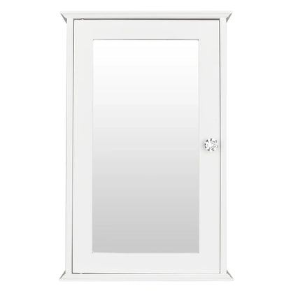 Single Door Mirror Indoor Bathroom Wall Mounted Cabinet.