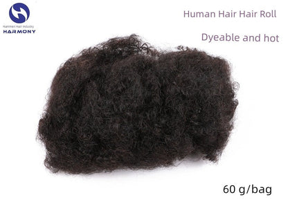Reggae African Black Dreadlocks | 65cm South Korea Protein Filament Dreadlocks (Human Hair & Synthetic Blend, Bleaching & Dyeing)