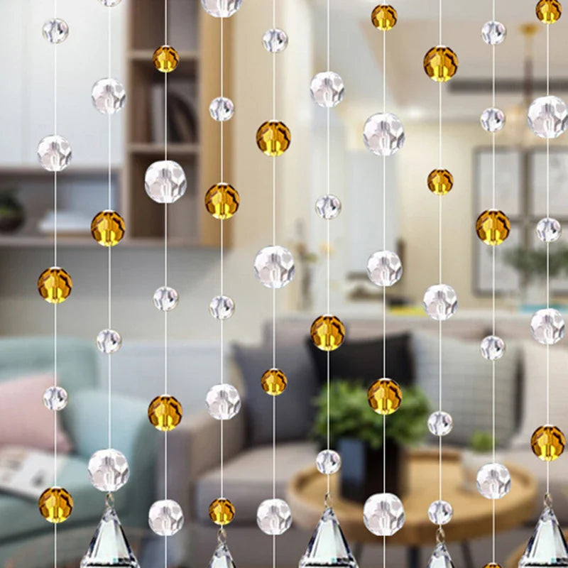 Crystal Glass Bead Curtain European Crystal Bead Curtain.