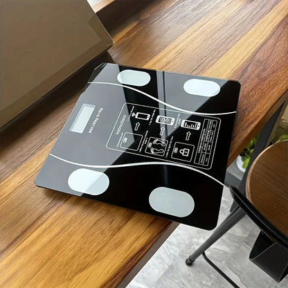 Intelligent Digital Body Scale With Backlit LED Display Screen,Weighing Up To 400 Pounds,Ideal for Weight Management & Fitness.