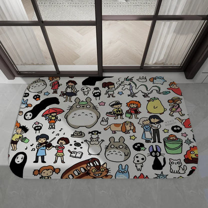 Floor Mat Non-Slip Laundry Room Mat, Balcony, Child, Living Room, Bedside