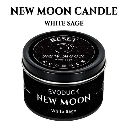 EVODUCK Moon phase Scented Candles, 3oz Law of Attraction, Energy Boosting Home Decoration.
