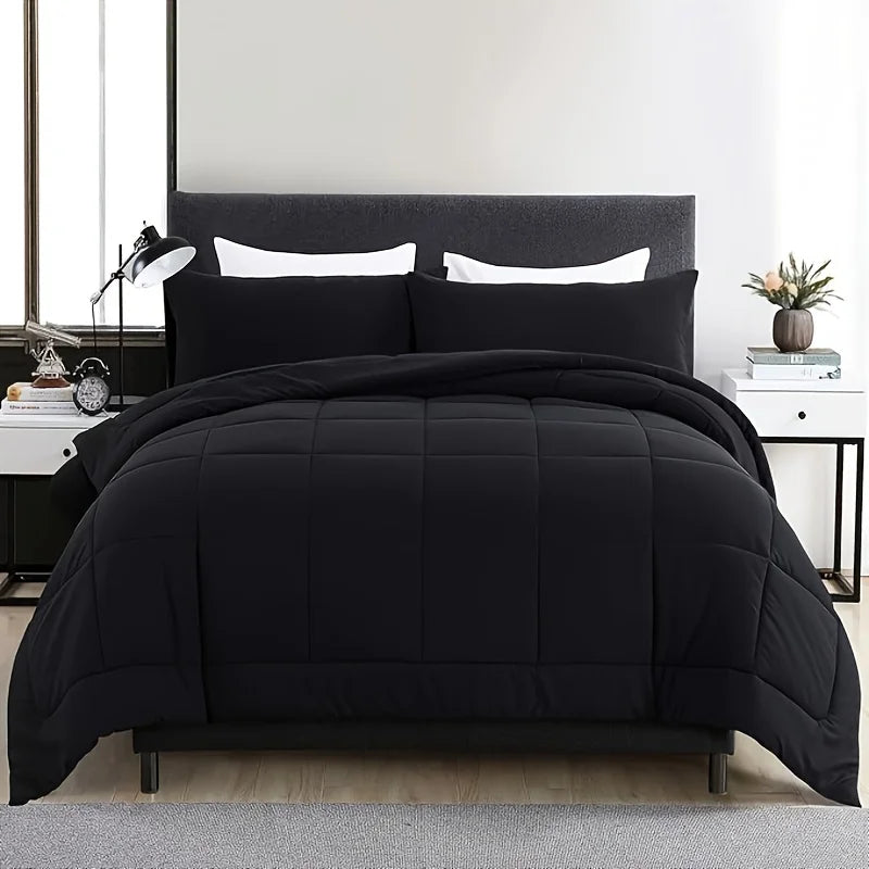Full Size Bed Comforter Set  2/3 pcs,1 Comforter And 1/2 Pillow Shams