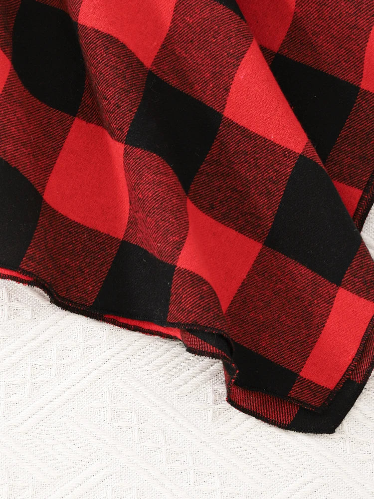 Autumn And Winter Women And Children, Casual Fashion Irregular Skirt Long Sleeved.