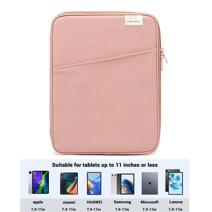 Shockproof Tablet Pouch Bag For I-pad Pro11, Air6, 4, 5 12.9, 10.5, 9.7 Mac book Air13.3, 13.6, Pro14 Xiaomi, Huawei, Samsung Laptop Sleeve.