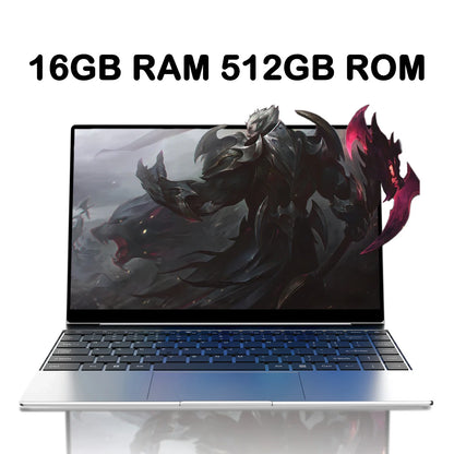 New 14.1" Laptop, Intel Core i9-9900 32GB 2TB Gaming PC, Ultra Slim Office Study Computer.
