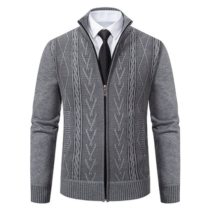 2023 autumn and winter new cashmere padded warm casual knitted sweater.