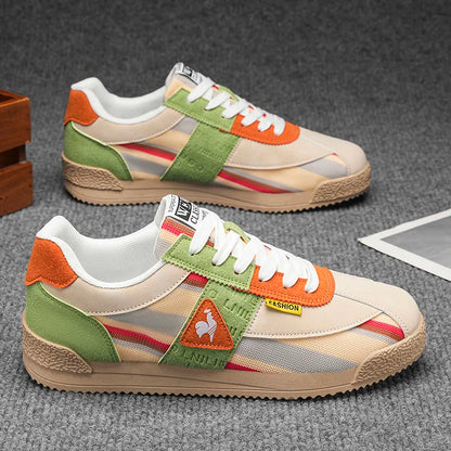 New Men Casual Shoes Fashion Sneakers Outdoor Jogging Breathable Lace-up Leisure Running Walking Comfortable Blade Loafers Brand