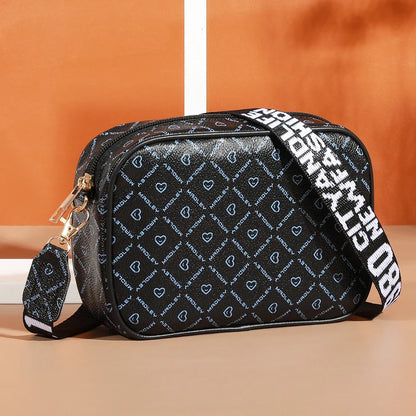 Fashion Multifunctional Small Crossbody Bag | Unisex Mini Wallet & Shoulder Bag for Daily Use & Travel (Plaid Pattern)